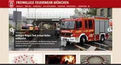 Desktop Screenshot of ffw-muenchen.de
